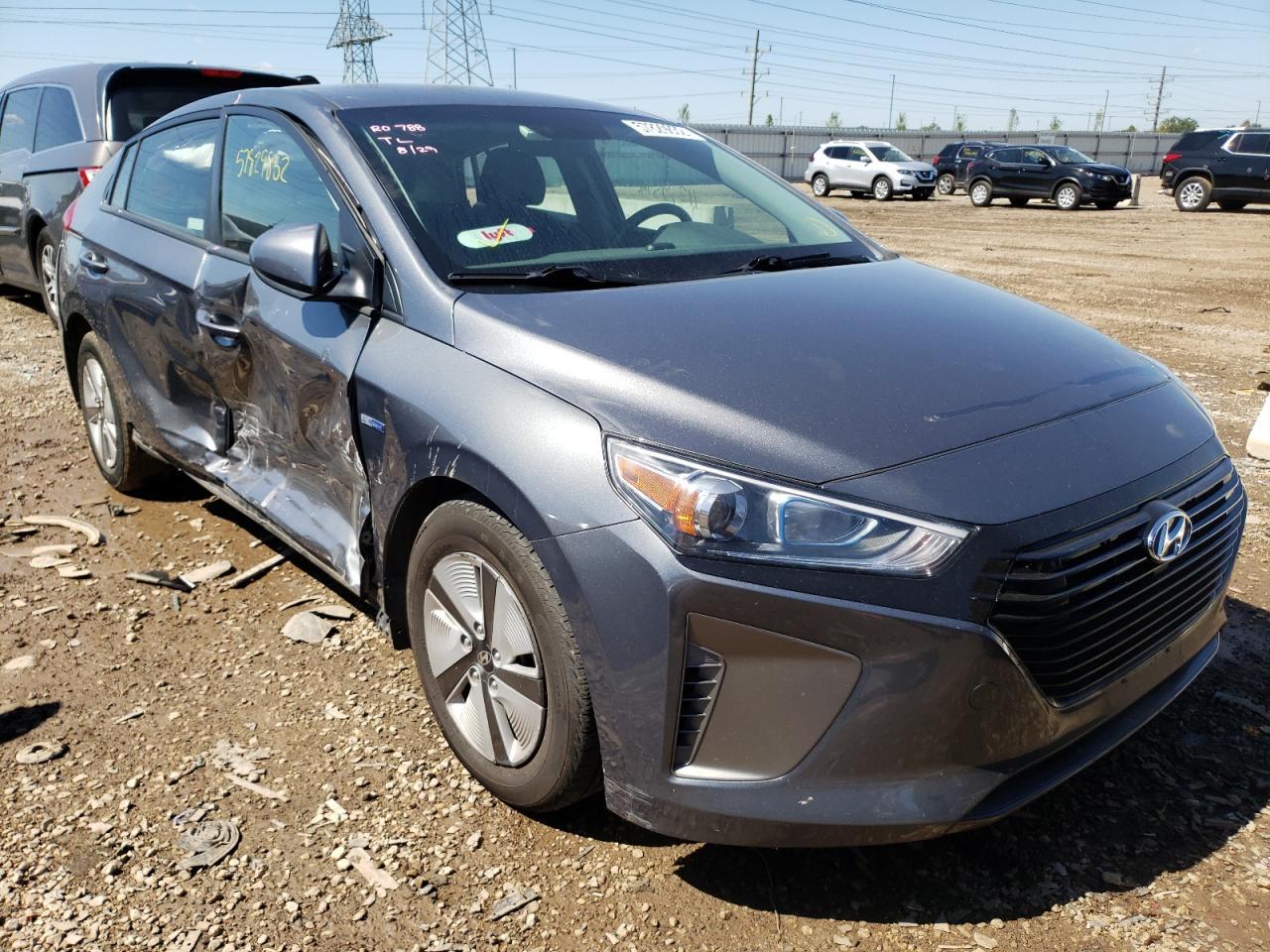 2019 HYUNDAI IONIQ BLUE car image