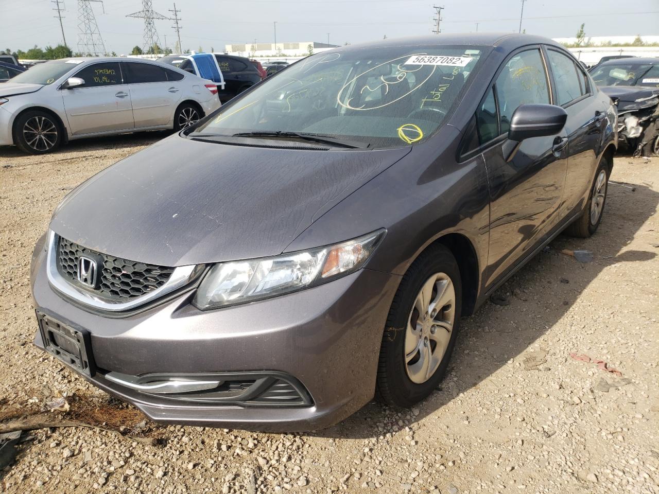 2015 Honda Civic Lx - Фото 2