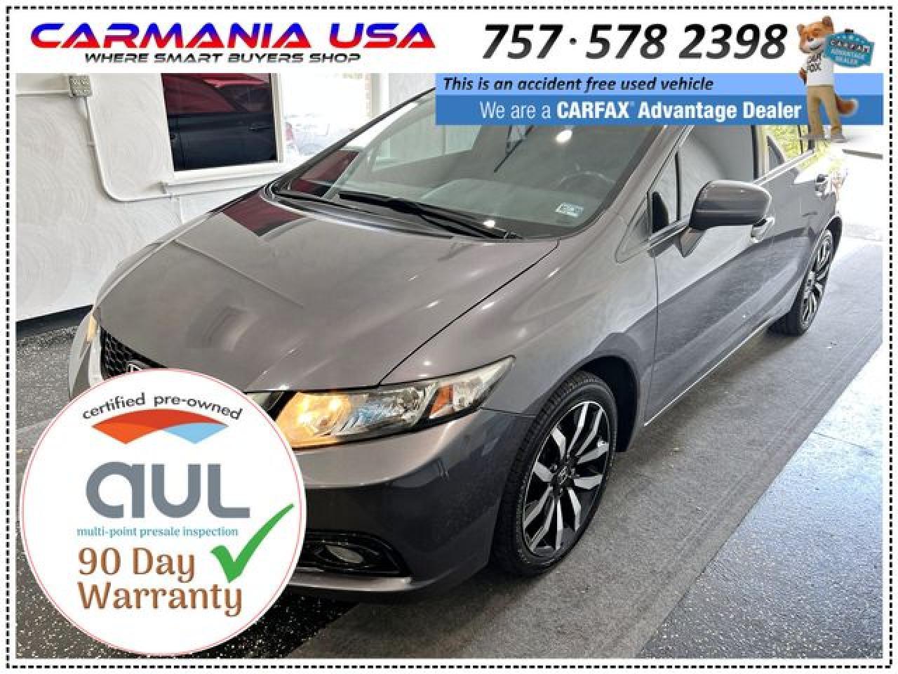 2015 Honda Civic Exl - Фото 3