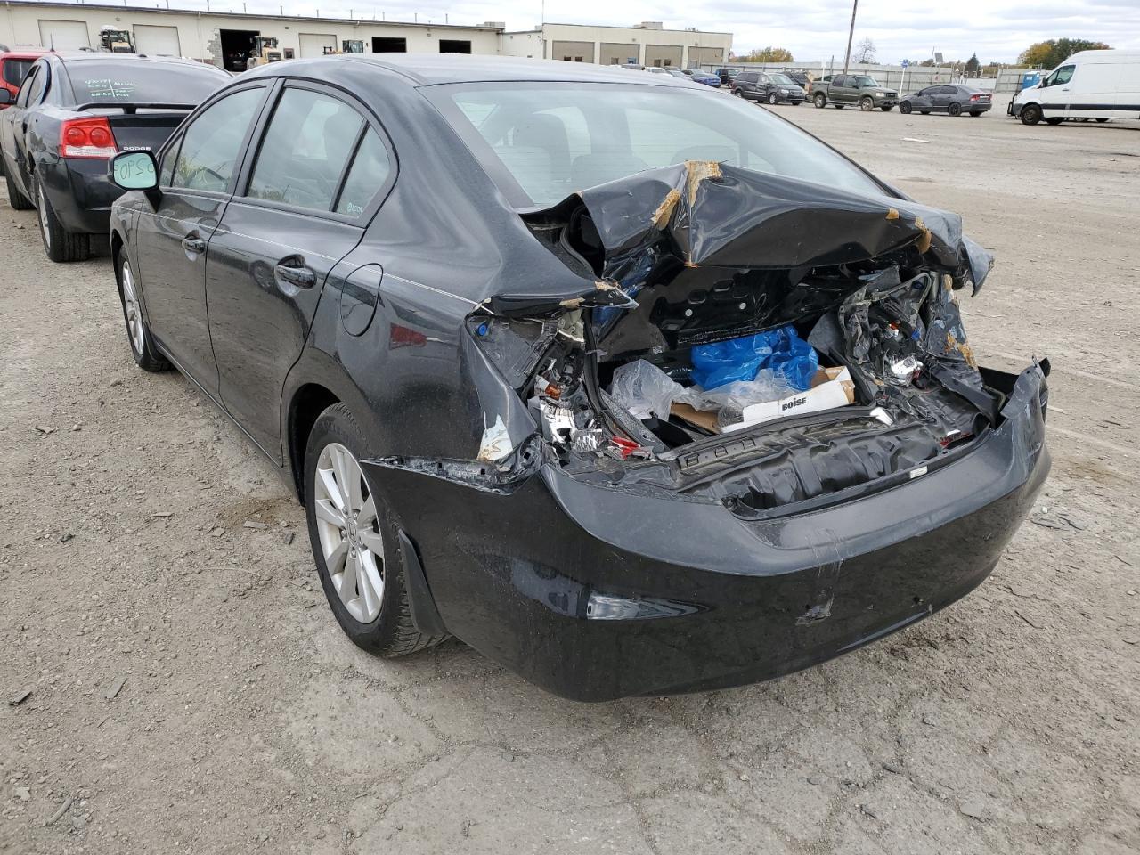 2012 Honda Civic Exl - Фото 3