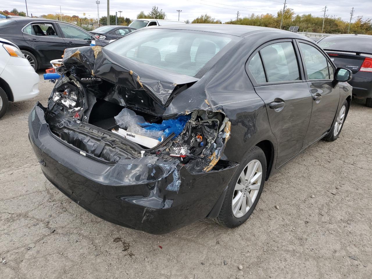 2012 Honda Civic Exl - Фото 4