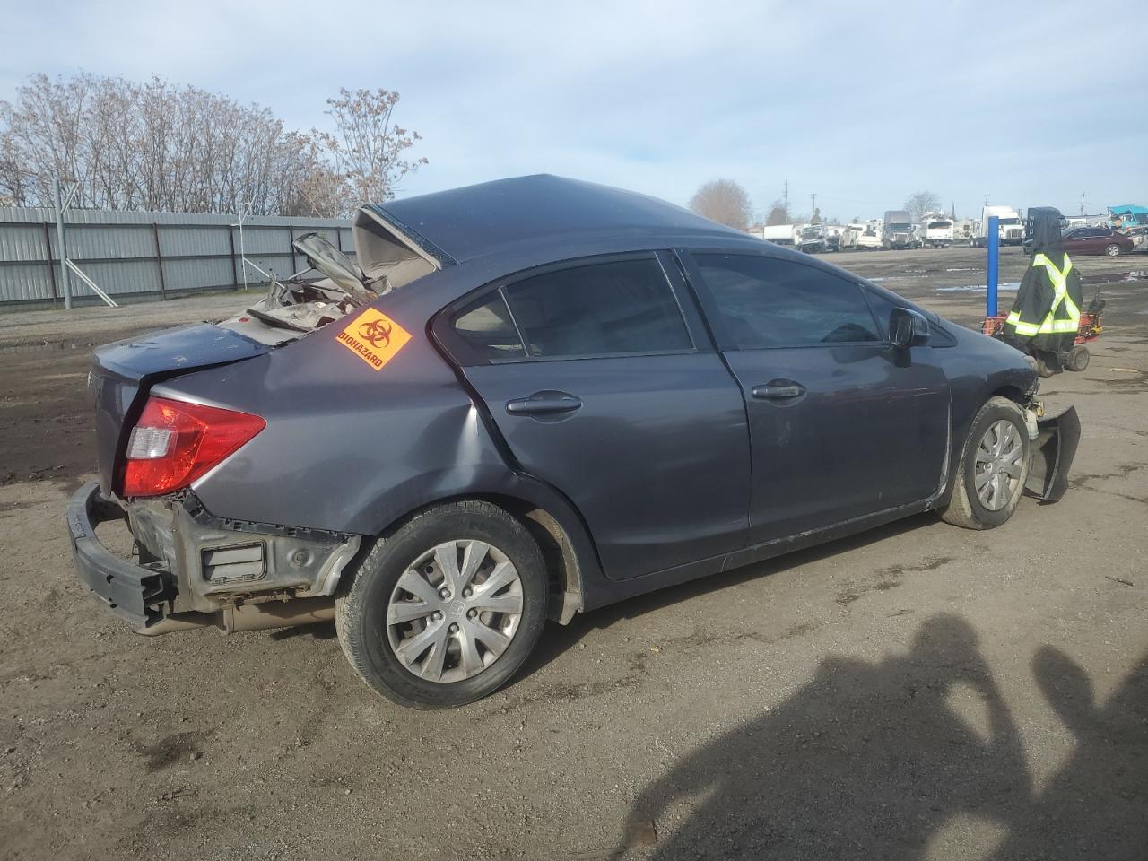 2012 Honda Civic Lx - Фото 3