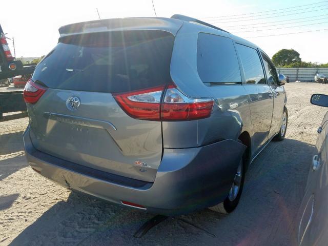 2015 TOYOTA SIENNA LE - Фото 4