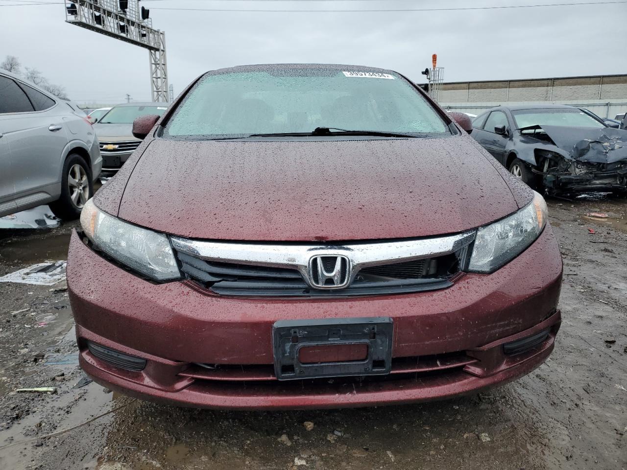 2012 HONDA CIVIC EX - Фото 5