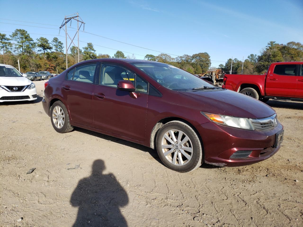 2012 HONDA CIVIC EX - Фото 4