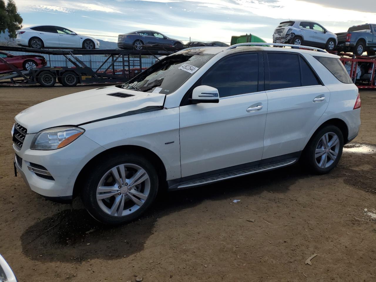 2012 MERCEDES-BENZ ML 350 BLU car image