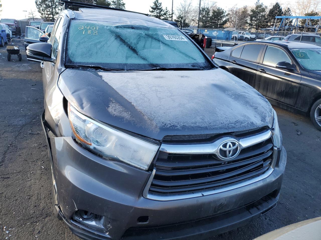 2015 TOYOTA HIGHLANDER - Фото 5
