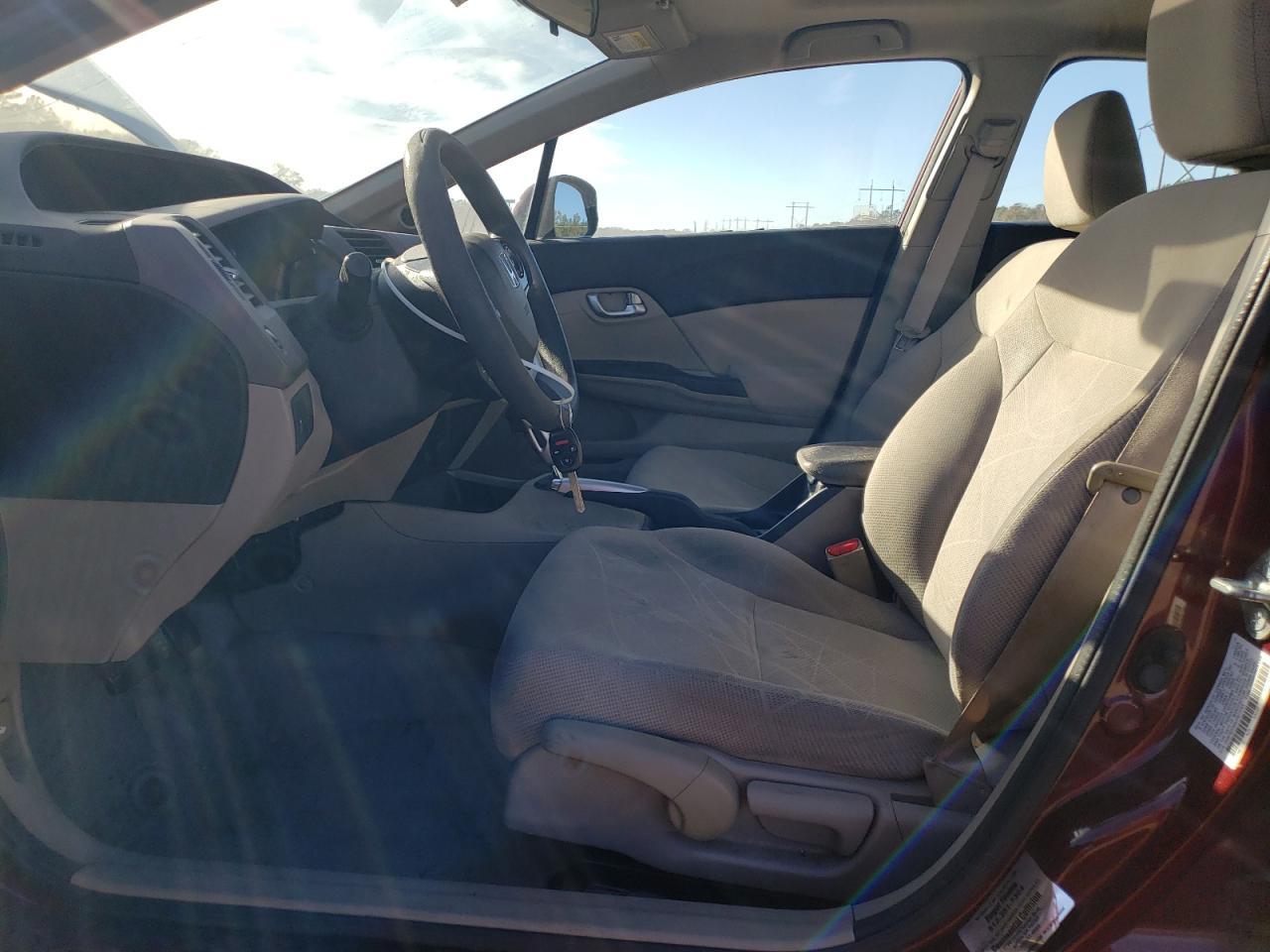 2012 HONDA CIVIC EX - Фото 7