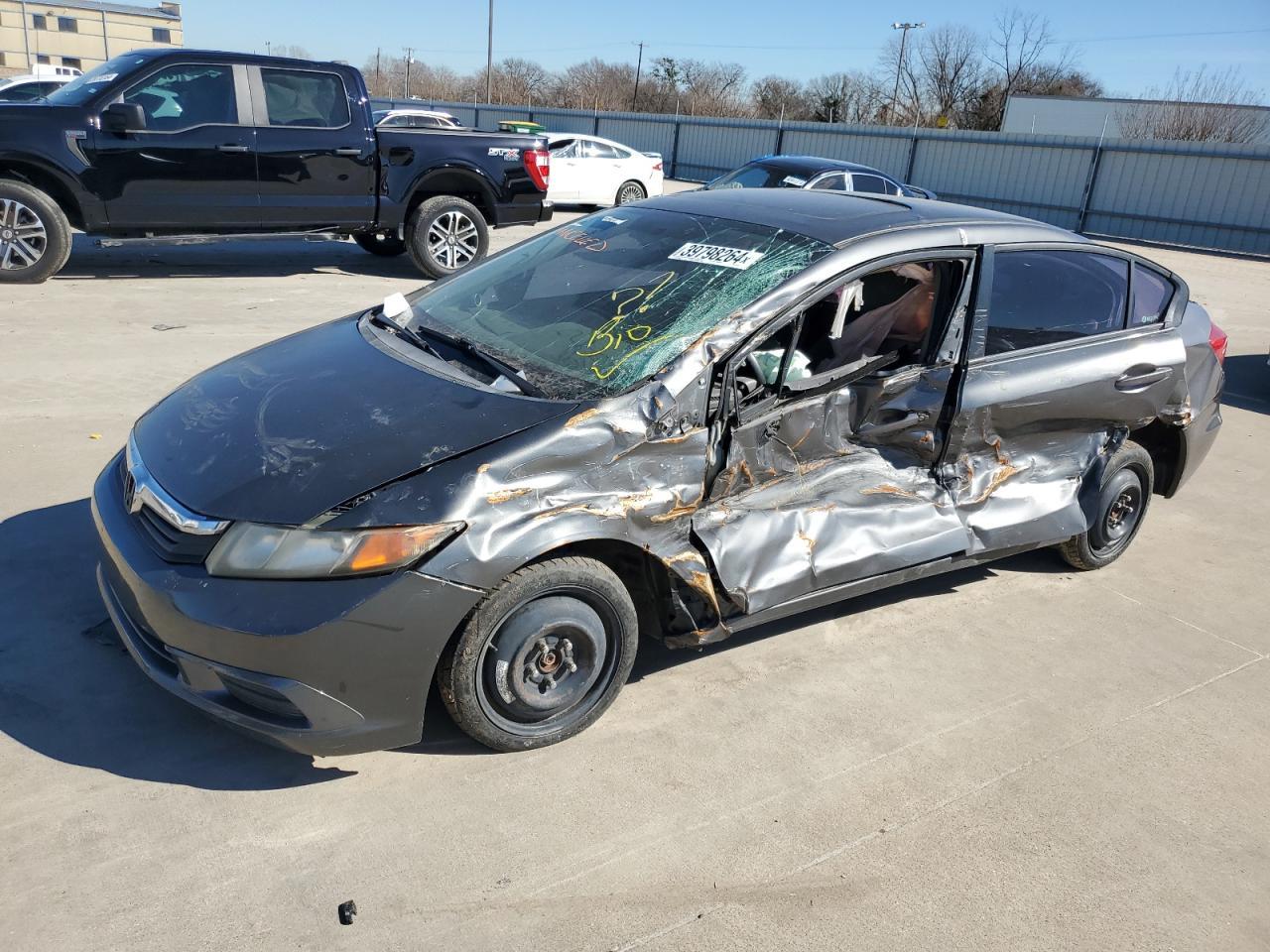 2012 HONDA CIVIC EX