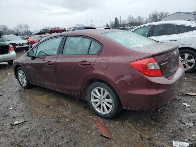 2012 Honda Civic Ex - Фото 2