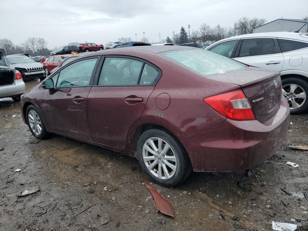 2012 HONDA CIVIC EX - Фото 2