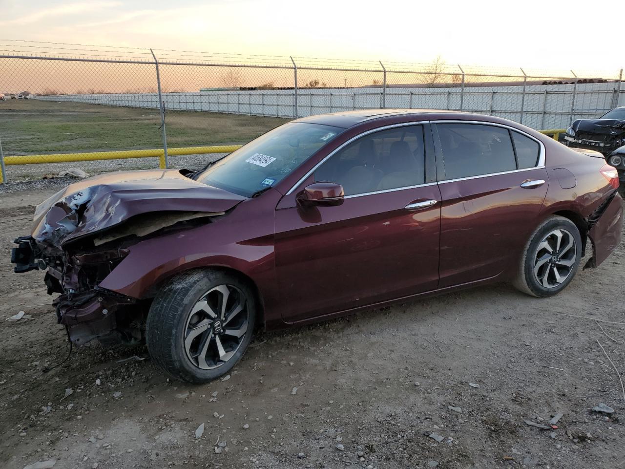 2016 HONDA ACCORD EXL