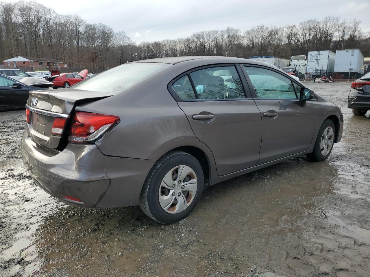 2013 HONDA CIVIC LX - Фото 3