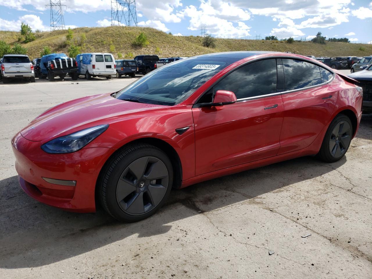 2022 TESLA MODEL 3