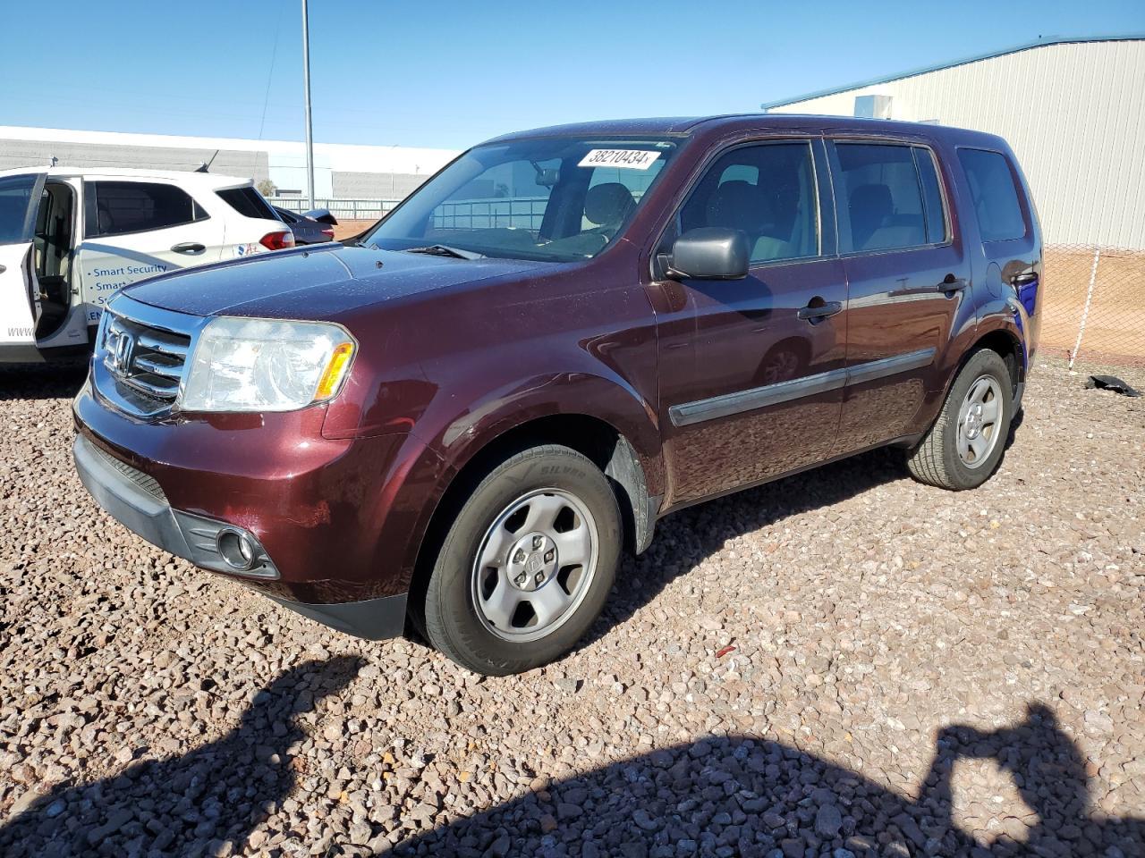 2015 HONDA PILOT LX car image