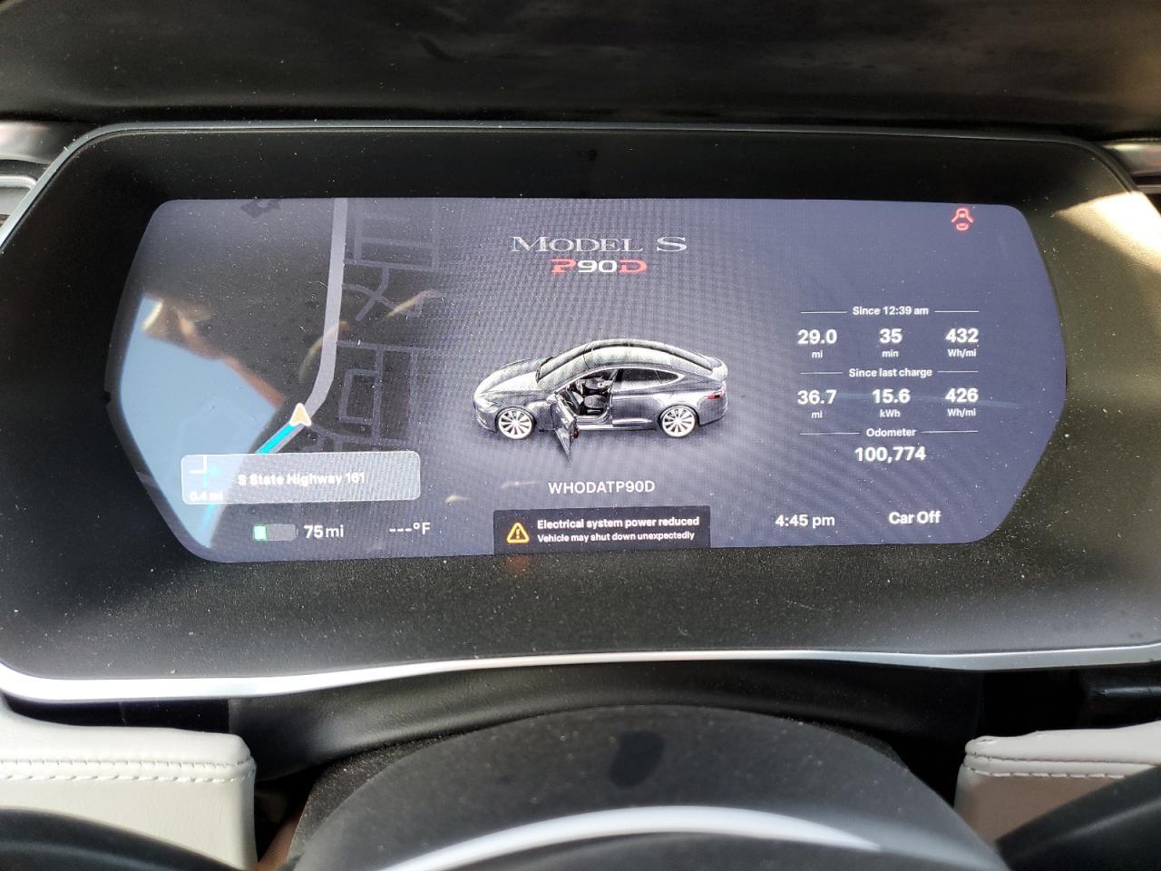 2015 TESLA MODEL S - Image 3