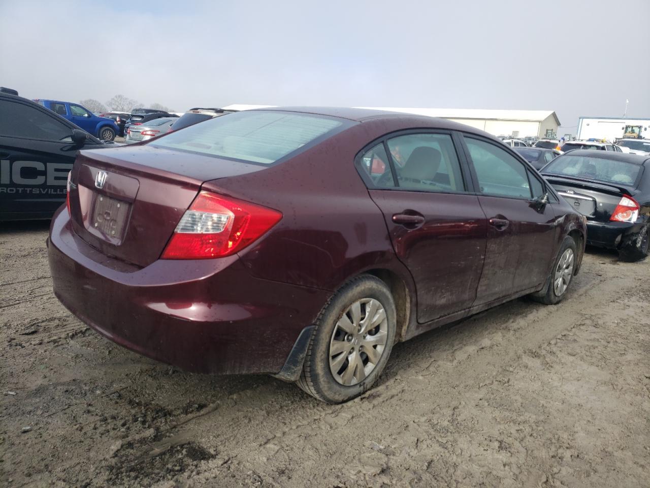 2012 HONDA CIVIC LX - Фото 3