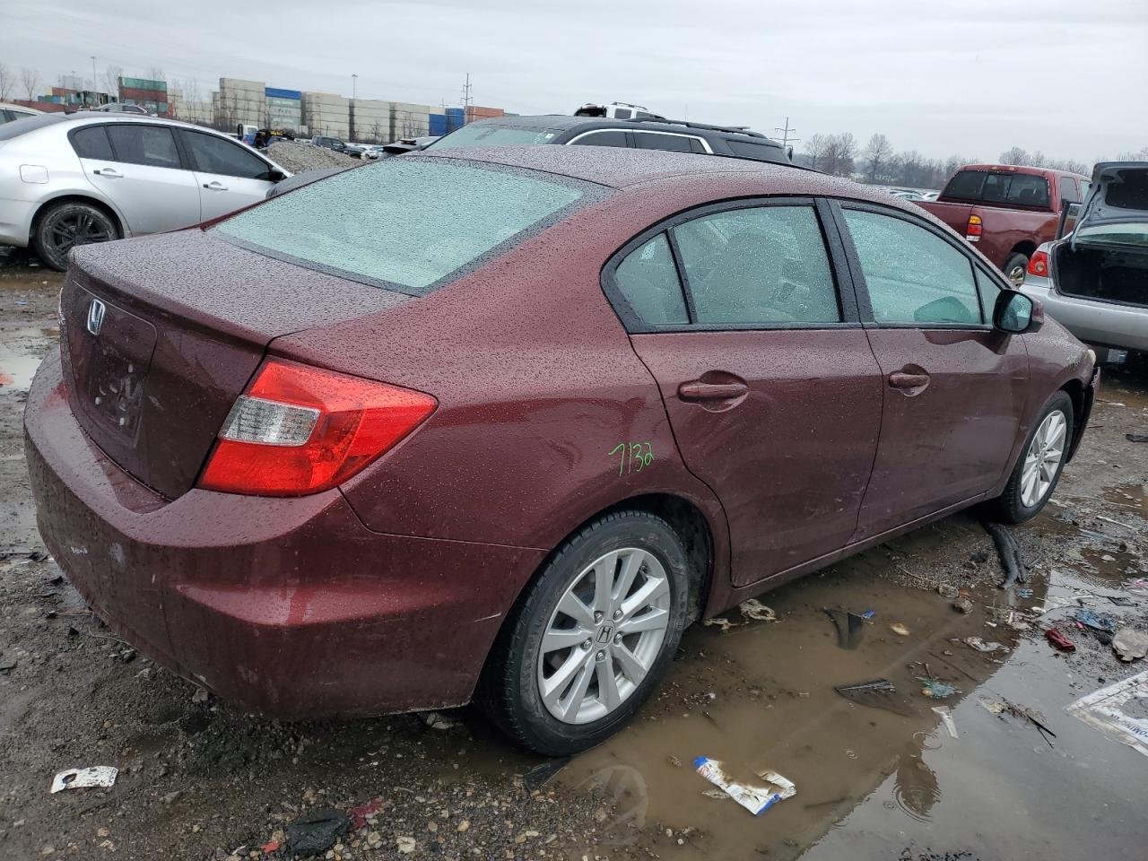 2012 HONDA CIVIC EX - Фото 3