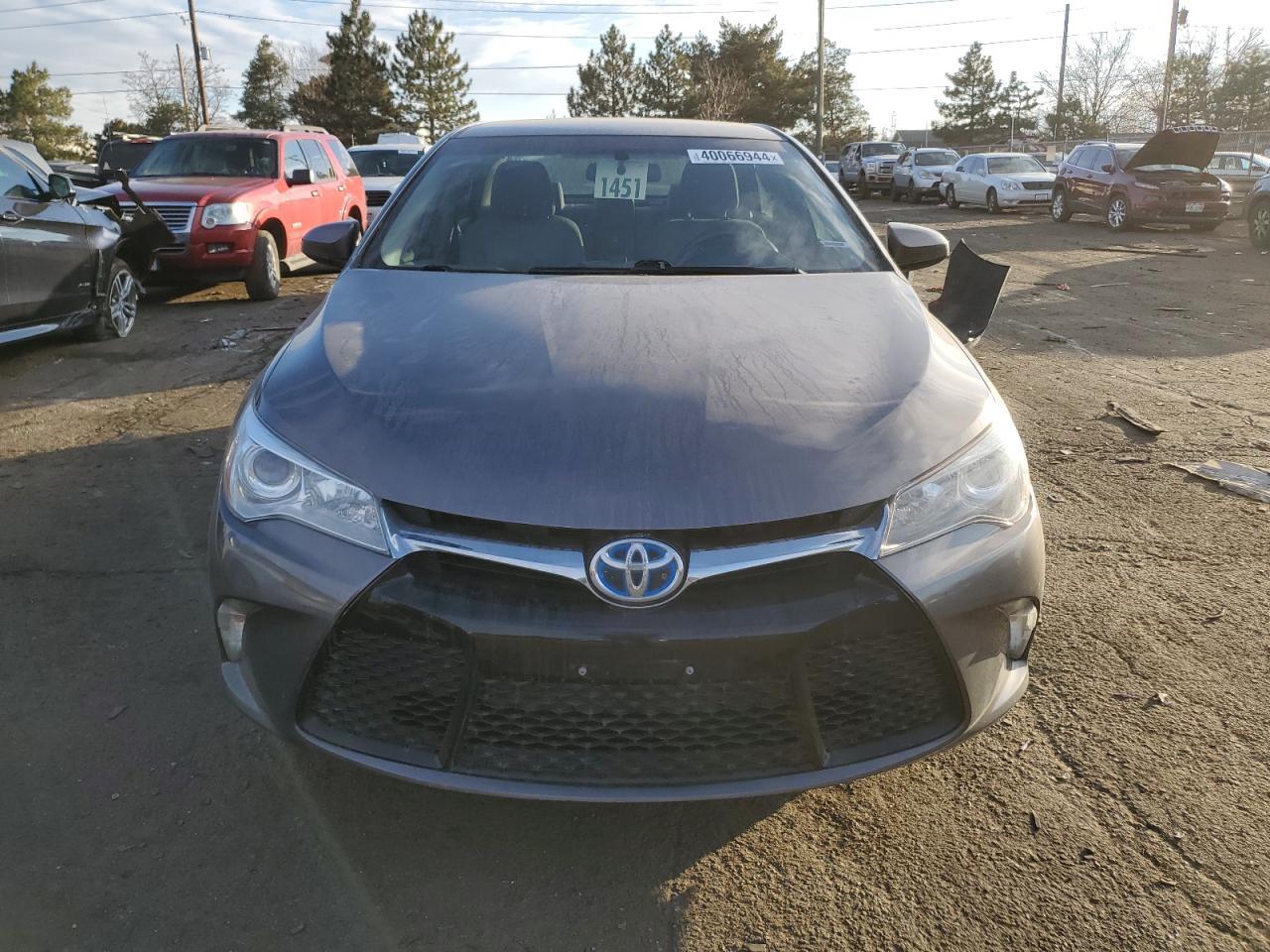 2016 TOYOTA CAMRY LE - Фото 5