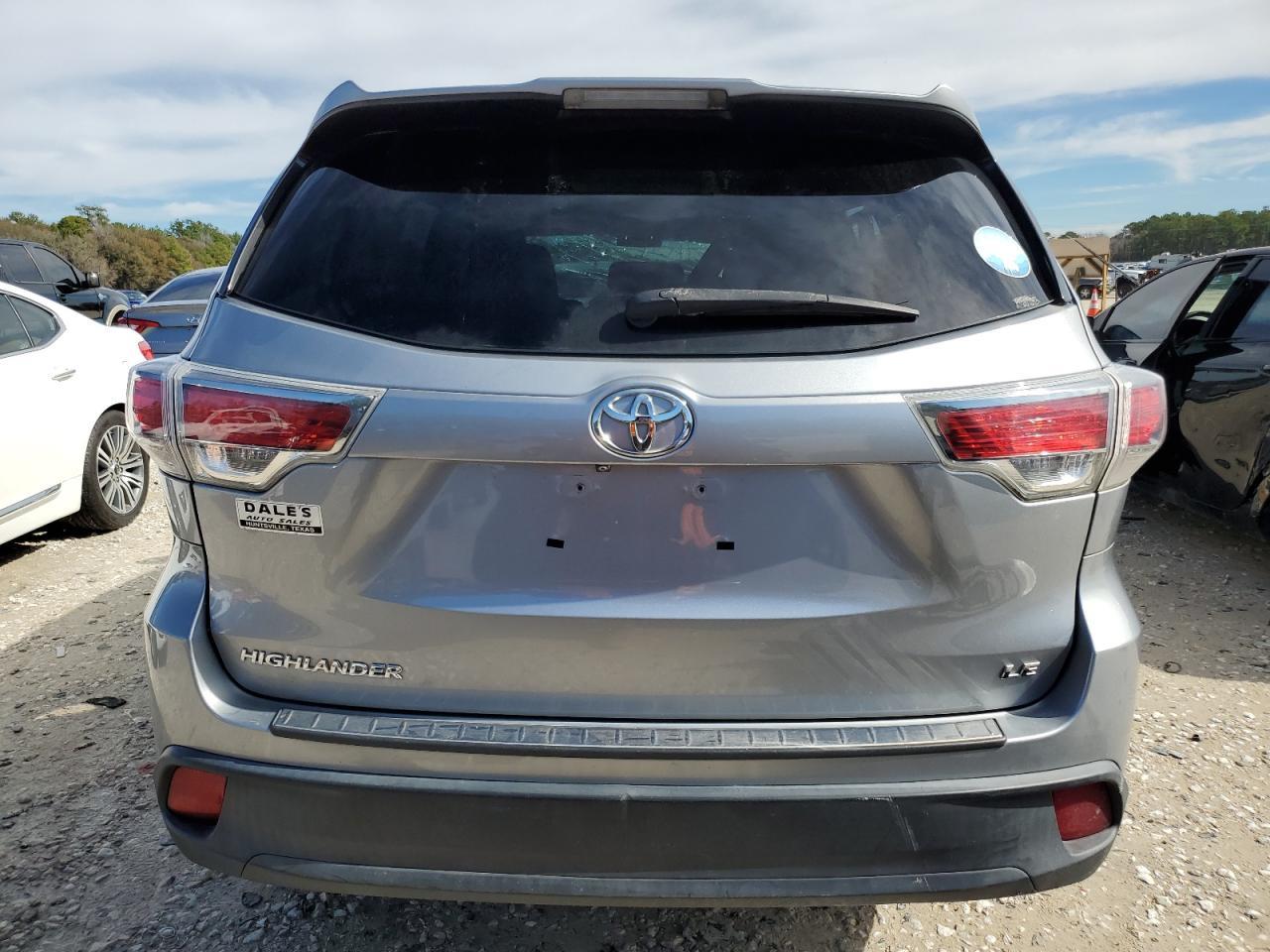 2015 TOYOTA HIGHLANDER - Фото 6