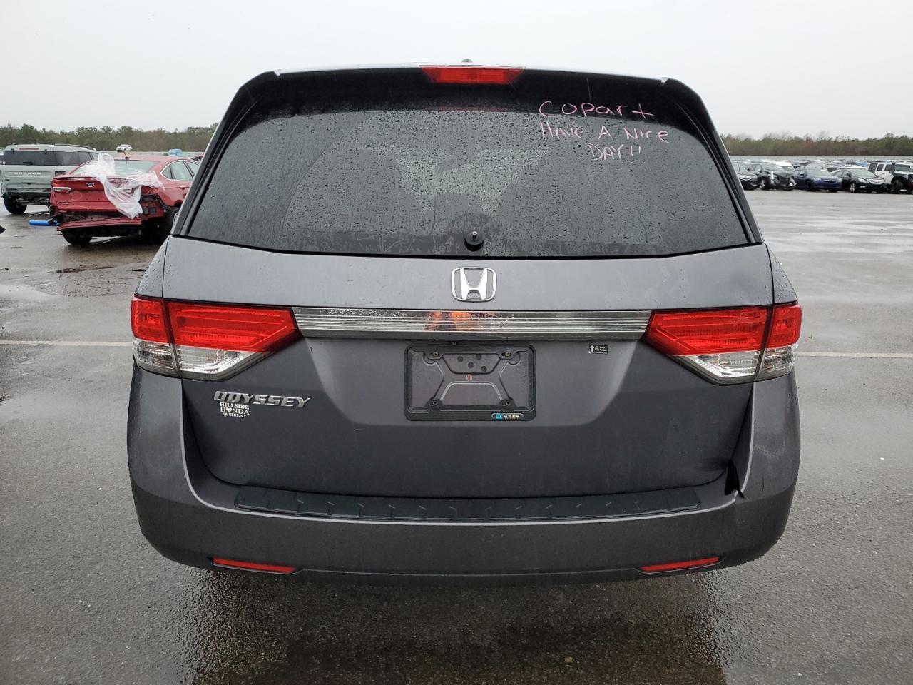 2016 HONDA ODYSSEY EX - Фото 6