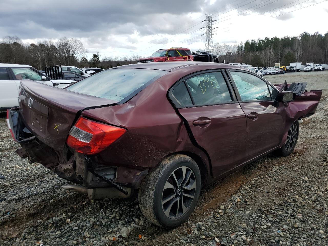 2012 HONDA CIVIC LX - Image 3