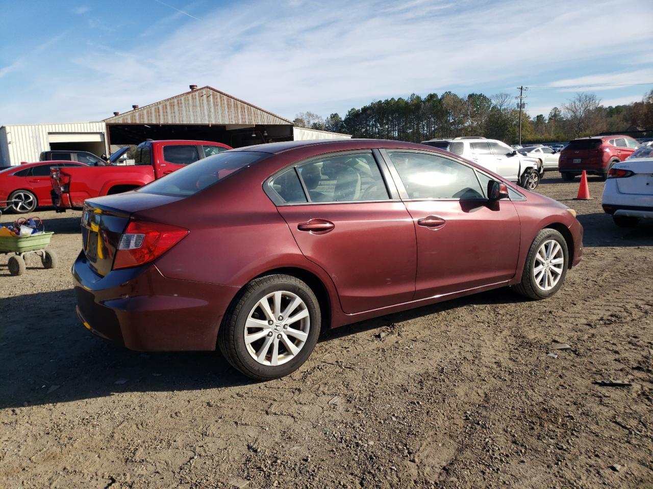 2012 HONDA CIVIC EX - Фото 3