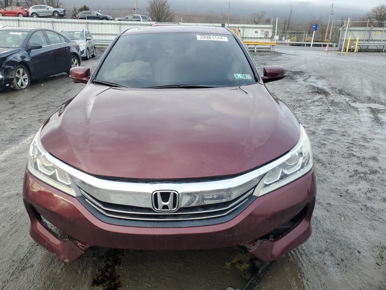 2016 HONDA ACCORD EXL - Image 5