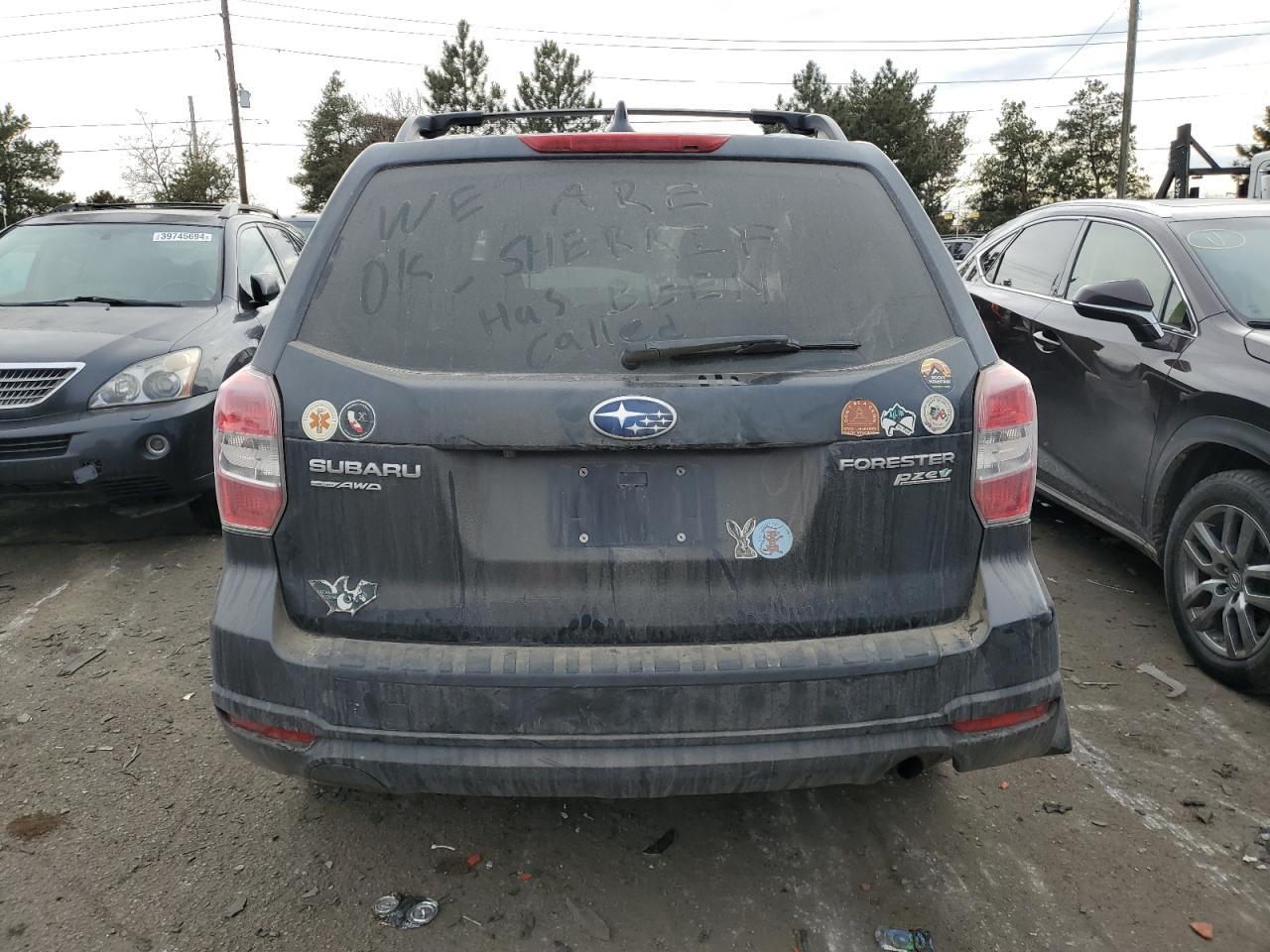 2016 SUBARU FORESTER 2 - Image 6