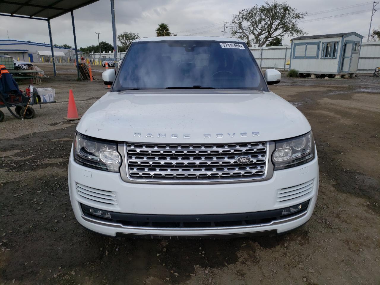 2017 LAND ROVER RANGE ROVE - Фото 5