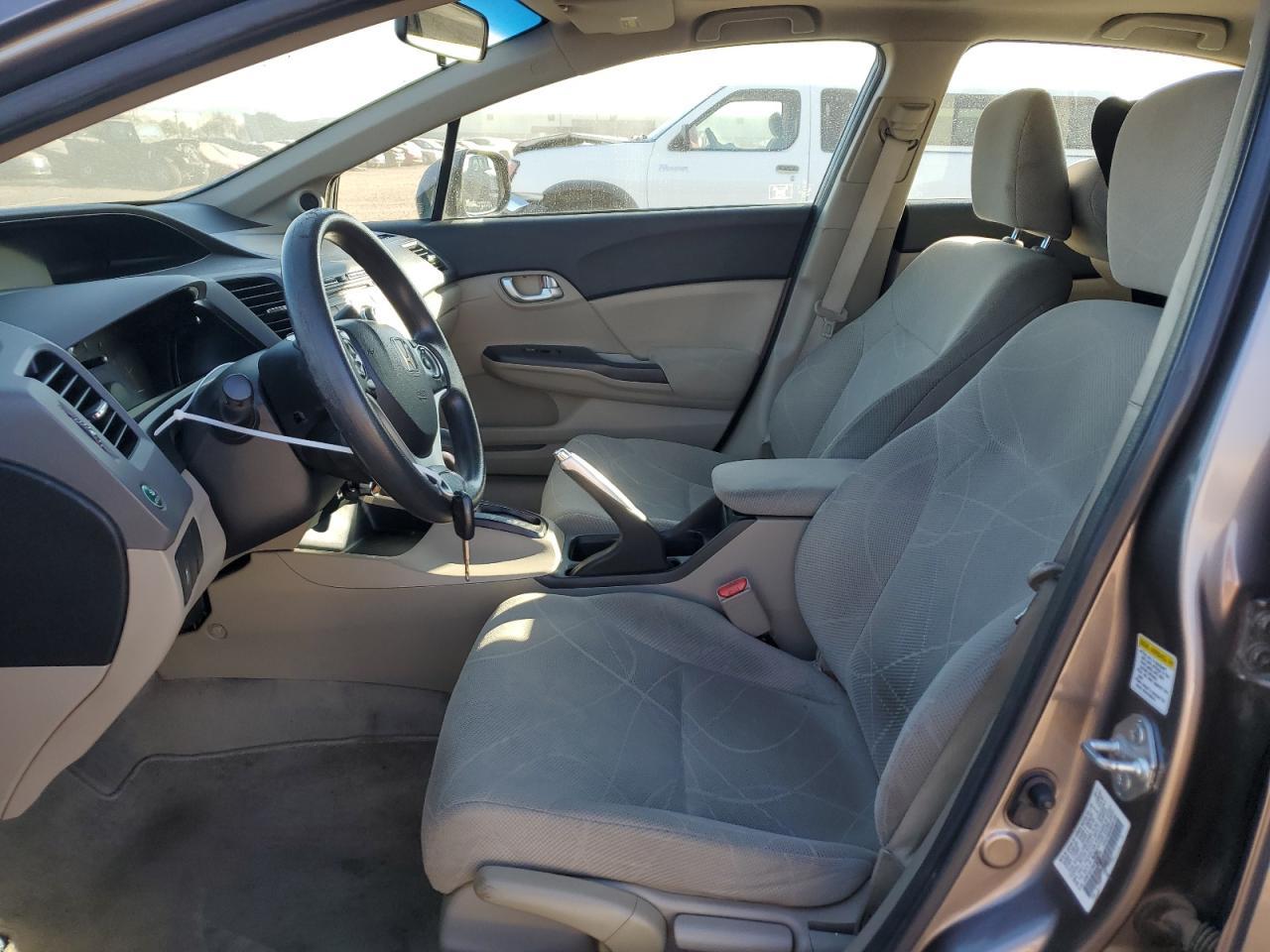 2012 HONDA CIVIC EX - Фото 7