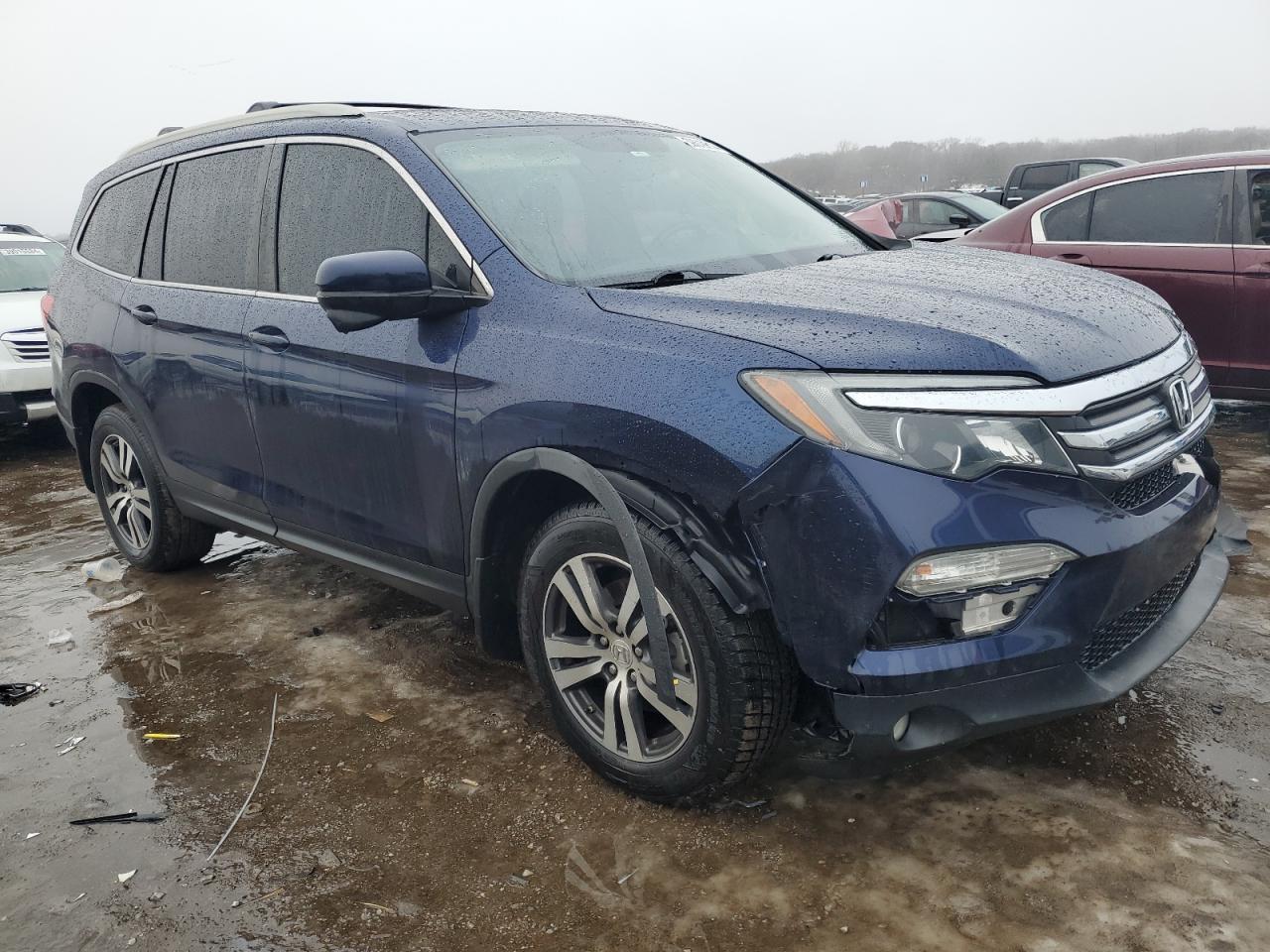 2017 HONDA PILOT EXLN - Фото 4