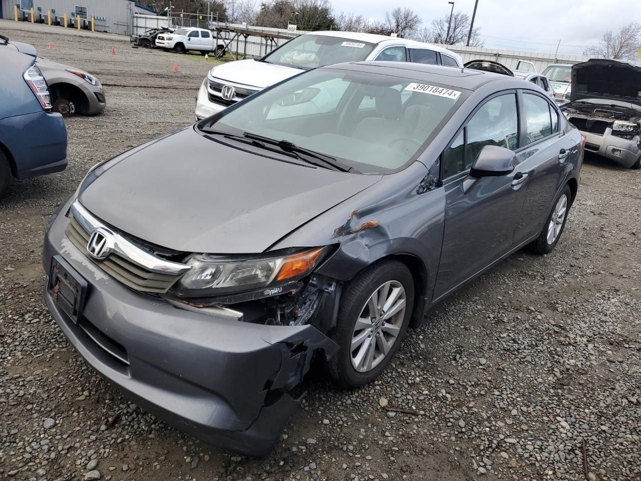 2012 HONDA CIVIC EX