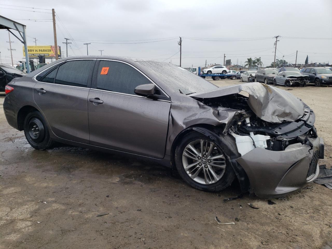 2017 TOYOTA CAMRY LE - Фото 4
