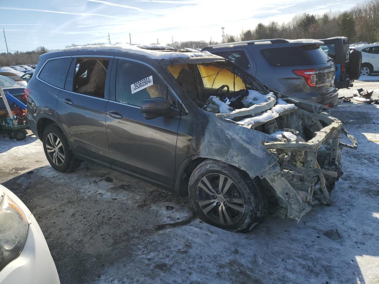 2017 HONDA PILOT EXL - Фото 4