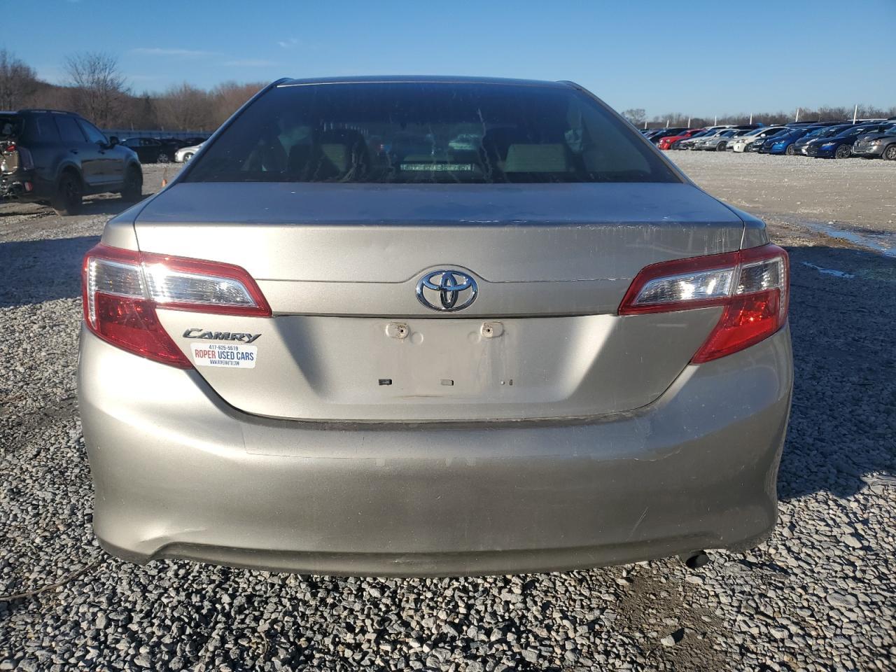 2013 TOYOTA CAMRY L - Фото 6