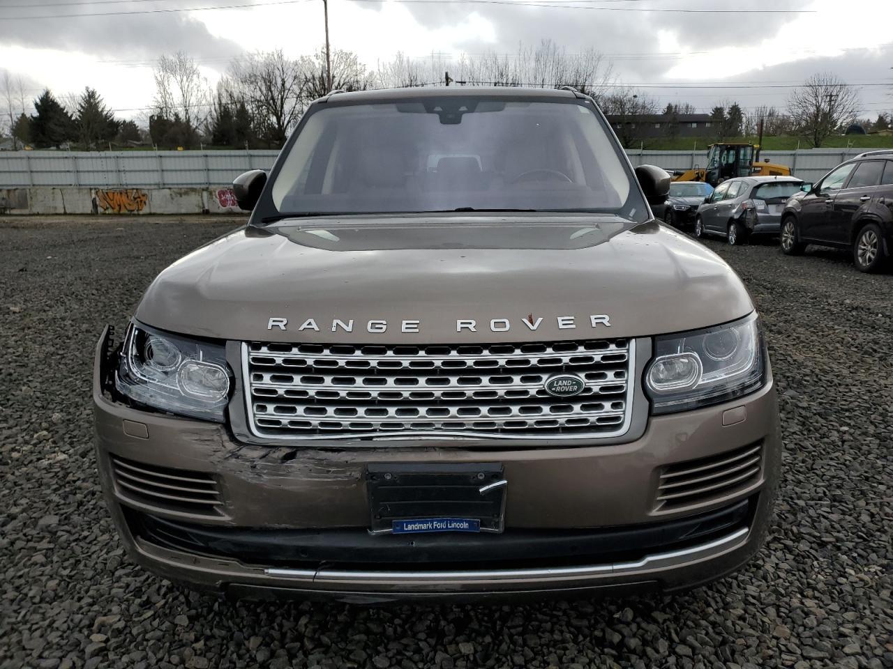 2017 LAND ROVER RANGE ROVE - Image 5