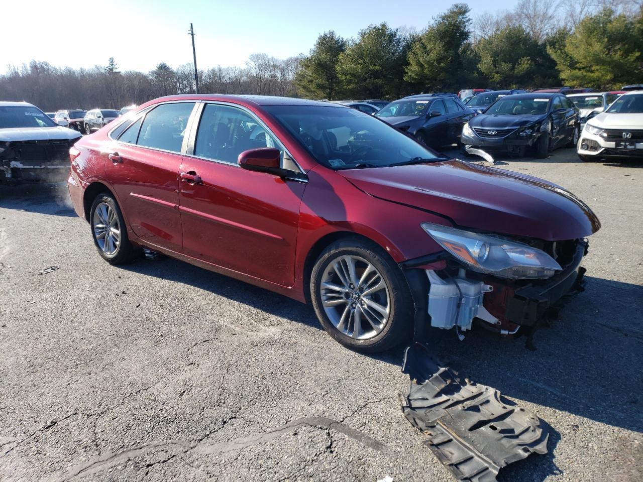 2016 TOYOTA CAMRY LE - Фото 4