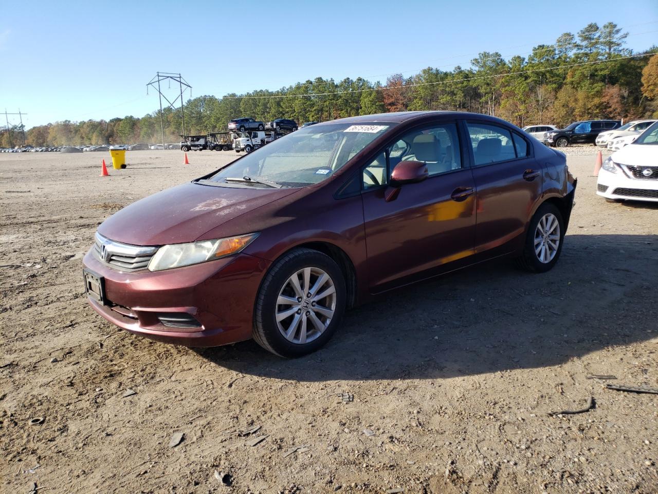 2012 HONDA CIVIC EX