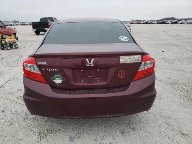 2012 Honda Civic Lx - Фото 6