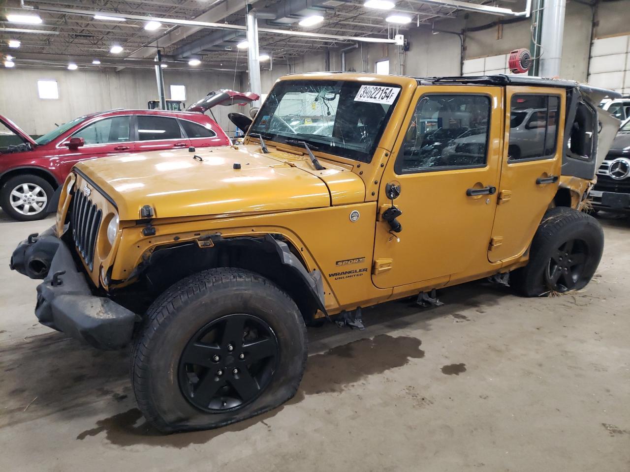 2014 JEEP WRANGLER U car image