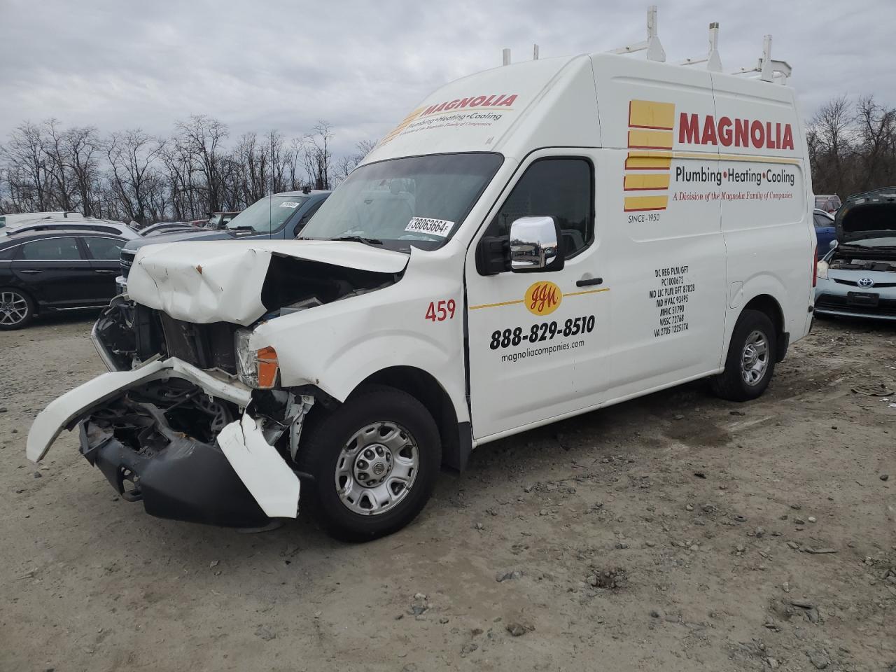 2016 NISSAN NV 2500 S car image