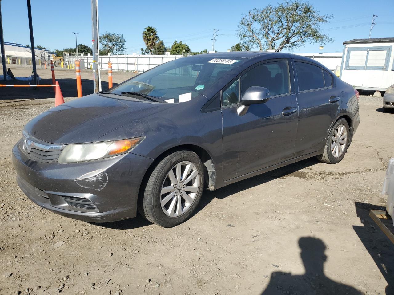 2012 HONDA CIVIC EXL