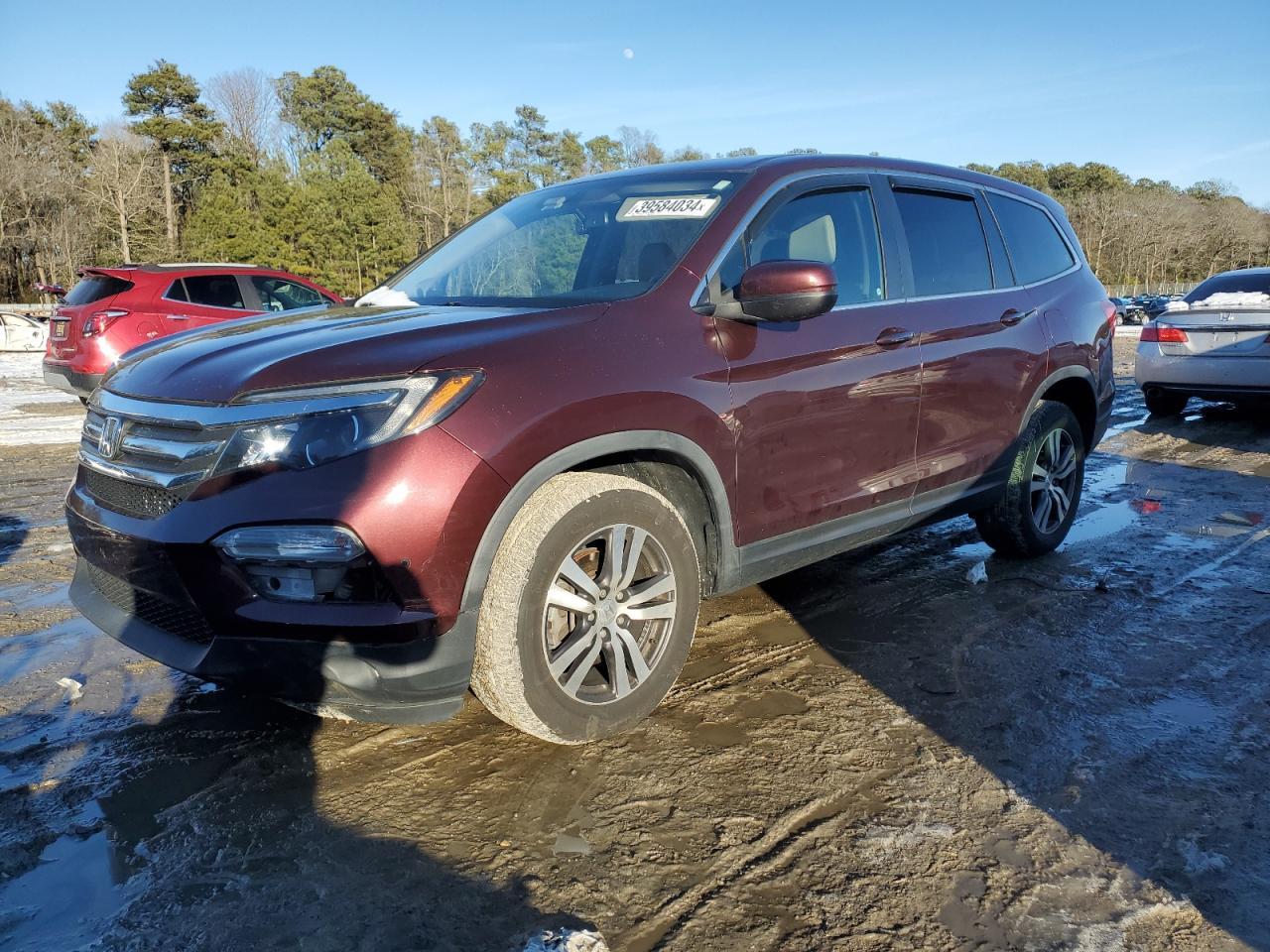 2017 HONDA PILOT EXL car image