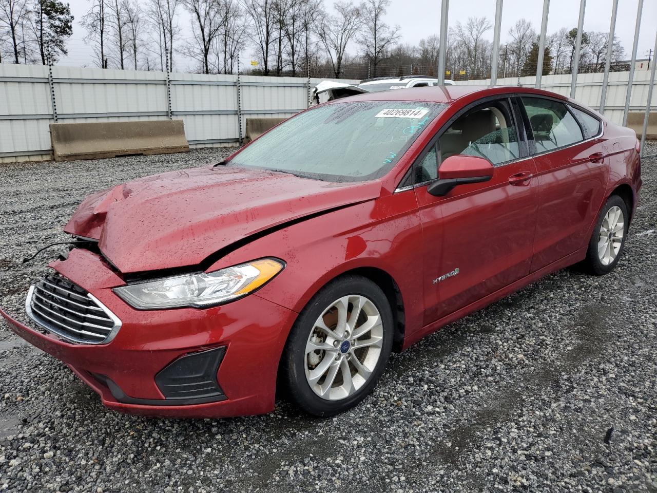 2019 FORD FUSION SE car image