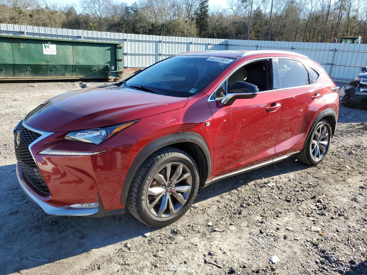 2016 LEXUS NX 200T BA