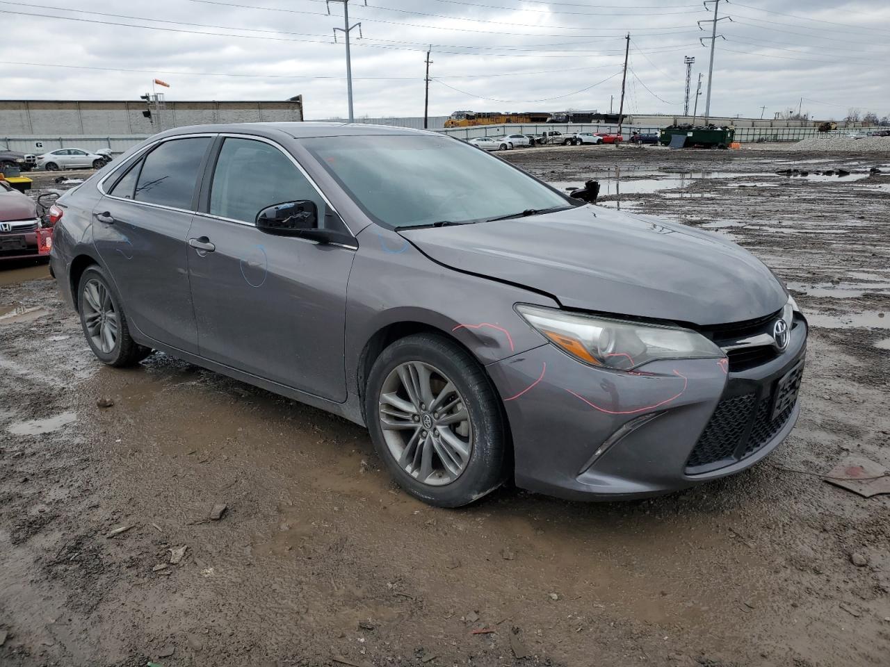 2016 TOYOTA CAMRY LE - Фото 4