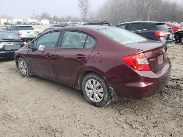 2012 Honda Civic Lx - Фото 2