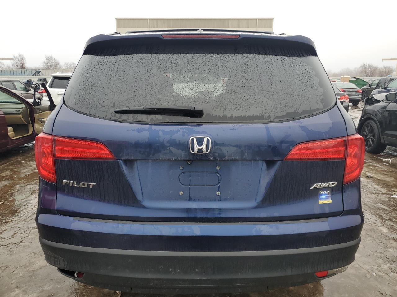 2017 HONDA PILOT EXLN - Фото 6