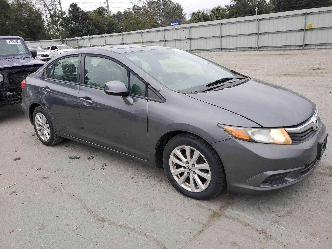 2012 HONDA CIVIC EX - Фото 4